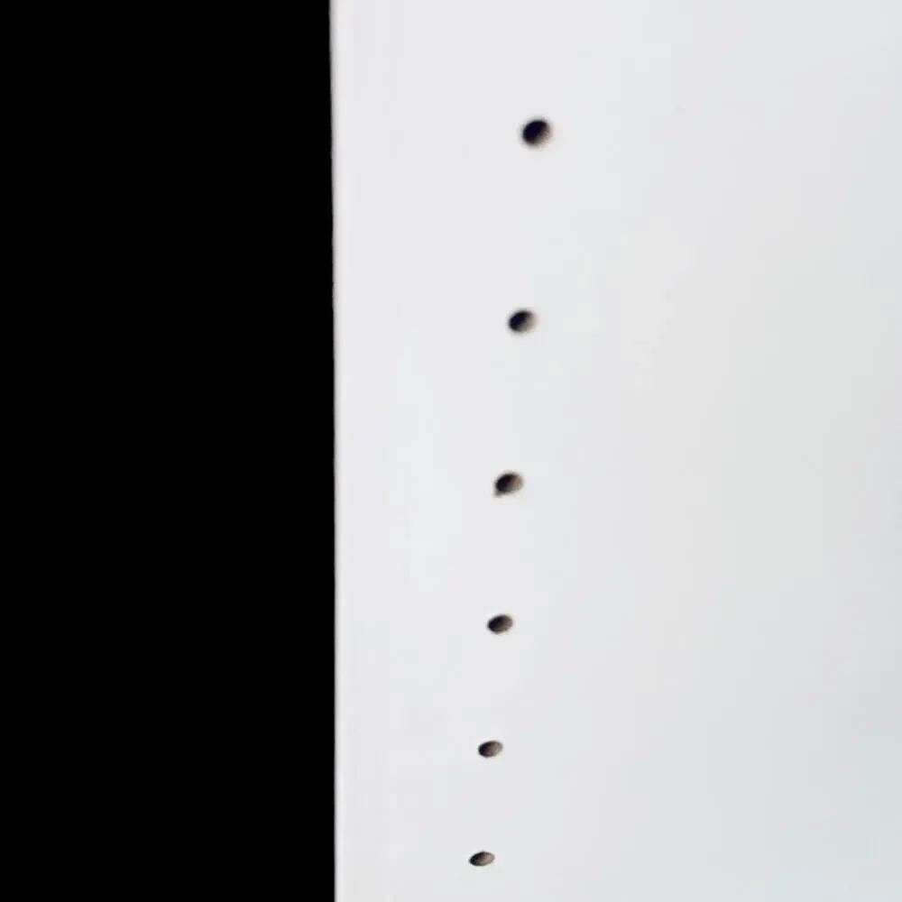 IKEA VARIERA White Cover Caps for Unused Drill Holes (100 Pack)